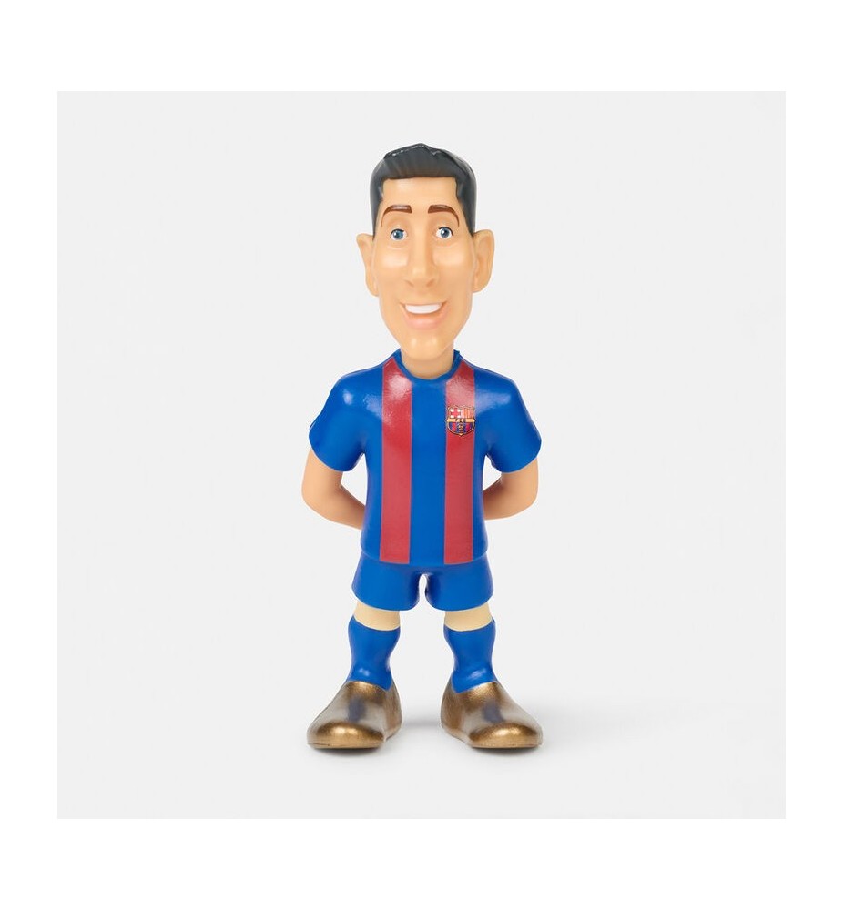 Figura Minix Futbol Fcb Lewandowski 7 Cm