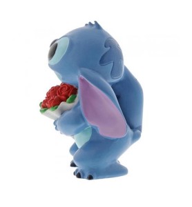 Figura Enesco Disney Lilo & Stitch Stitch Con Ramo De Rosas