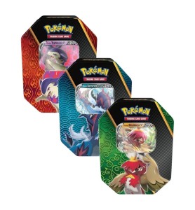 Juego De Cartas Pokémon Tcg Divergent Powers Tins Expositor 6 Latas Inglés