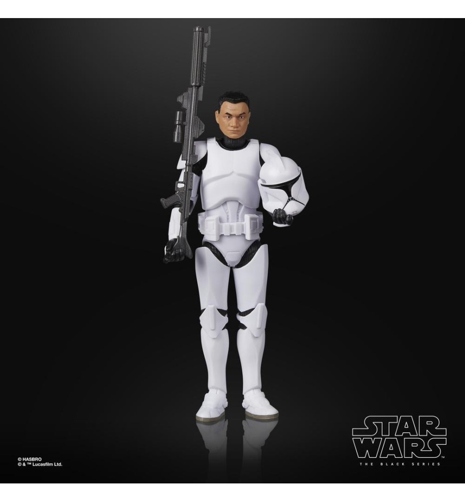 Figura Hasbro Star Wars The Black Series Attack Of The Clones Phase 1 Cloone Trooper