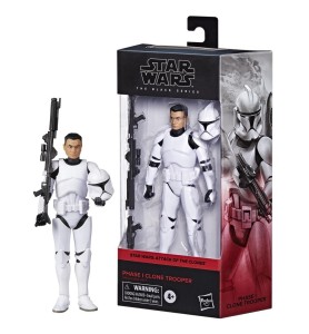 Figura Hasbro Star Wars The Black Series Attack Of The Clones Phase 1 Cloone Trooper