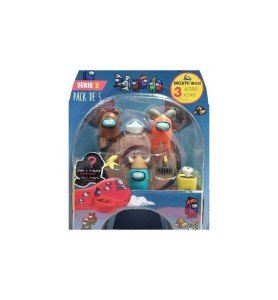 Figuras Among Us S2 Blister Pack 5