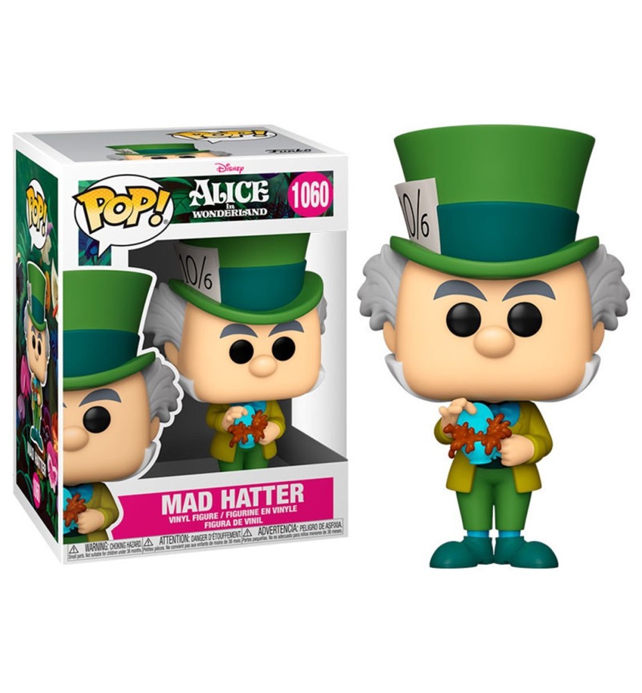 Funko Pop Disney Alicia En El Pais De Las Maravillas 70th Sombrerero Loco 55736