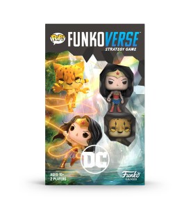 Juego De Mesa Funkoverse DC Edicion 102 Wonder Woman & Cheetah Ingles