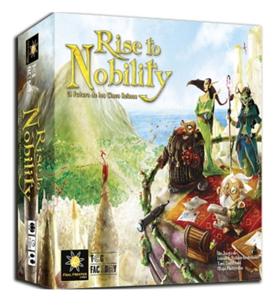 Juego De Mesa Rise To Nobility En Español