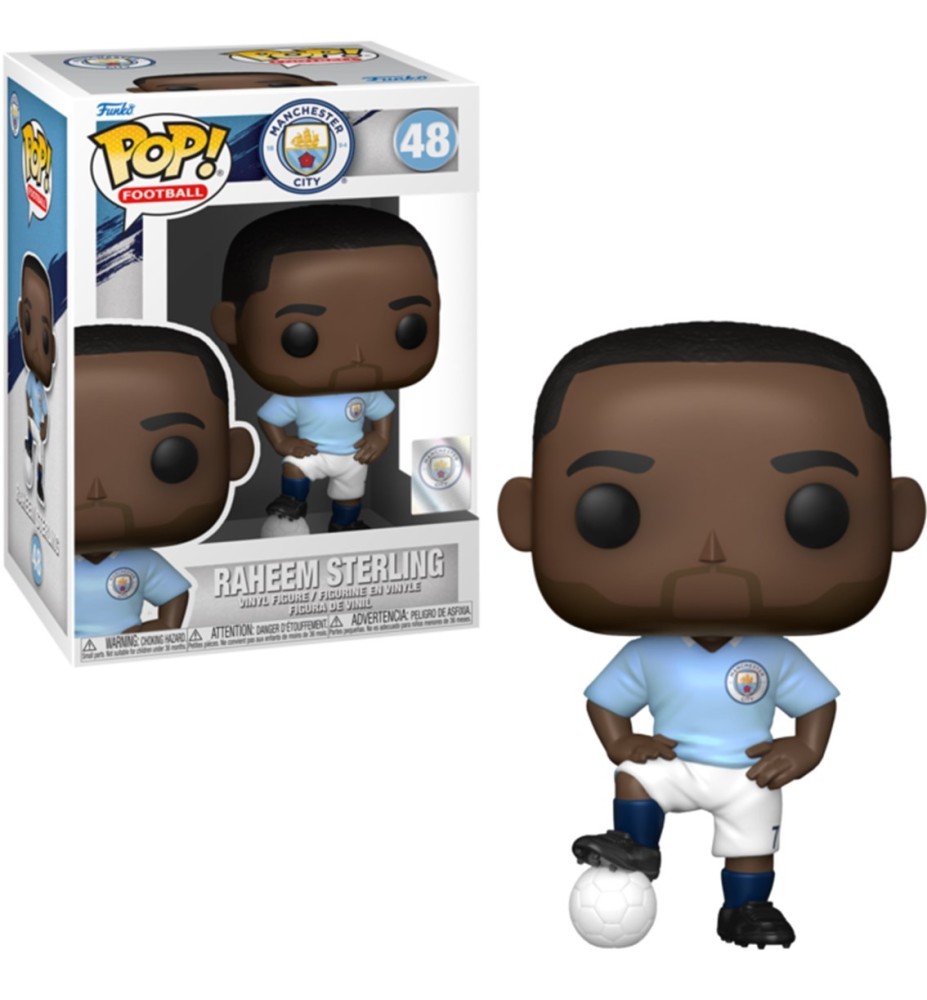 Funko Pop Deportes Futbol Manchester City Raheem Sterling 57864