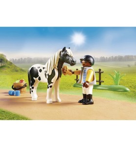 Playmobil Coleccionable Pony Lewitzer