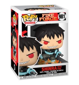 Funko Pop Animacion Fire Force Shinra Con Fuego 56159