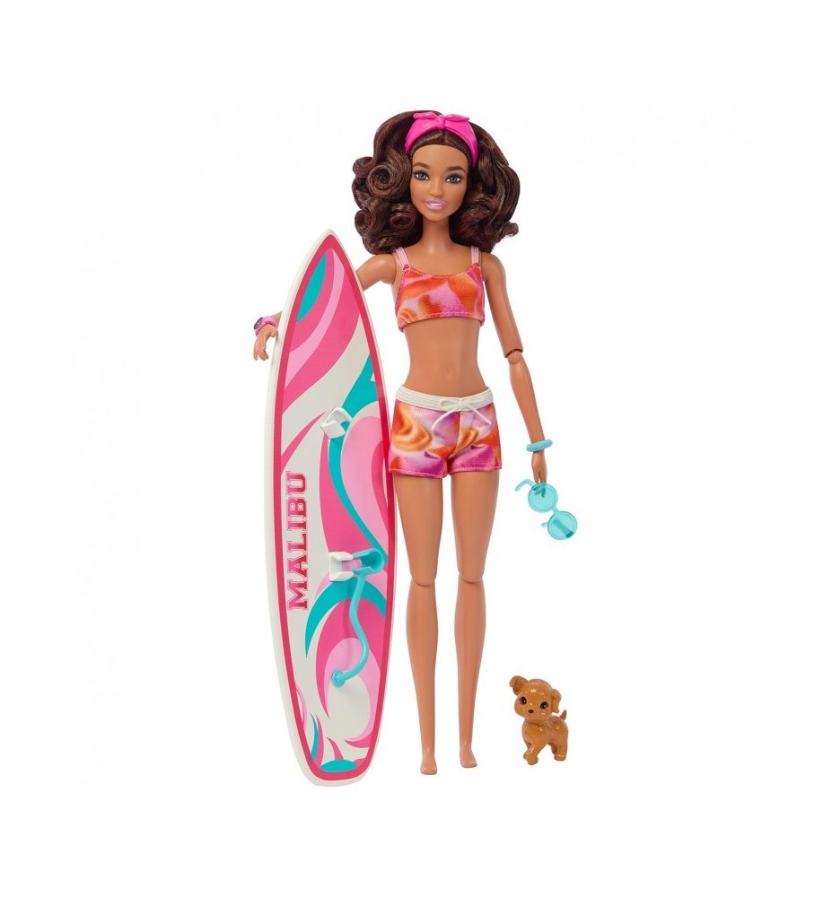 Muñeca Barbie The Movie Mattel Surf