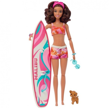 Muñeca Barbie The Movie Mattel Surf