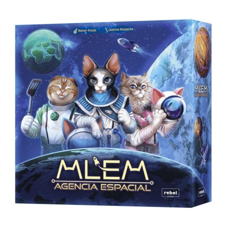 Juego De Mesa Mlem Agencia Espacial Edad Recomendada 8 Años