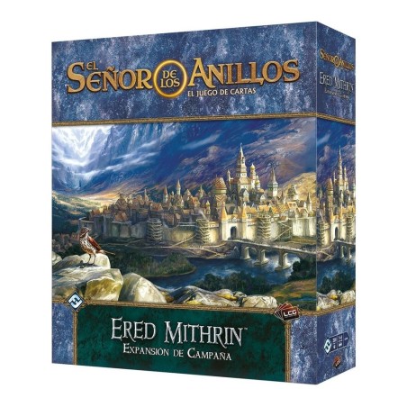 Juego De Mesa El Señor De Los Anillos Juego De Cartas Ered Mithrin Expansion De Campaña Edad Recomendada 14 Años