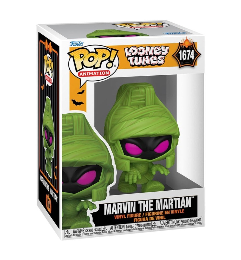 Funko Pop Looney Tunes Marvin El Marciano Momia Halloween