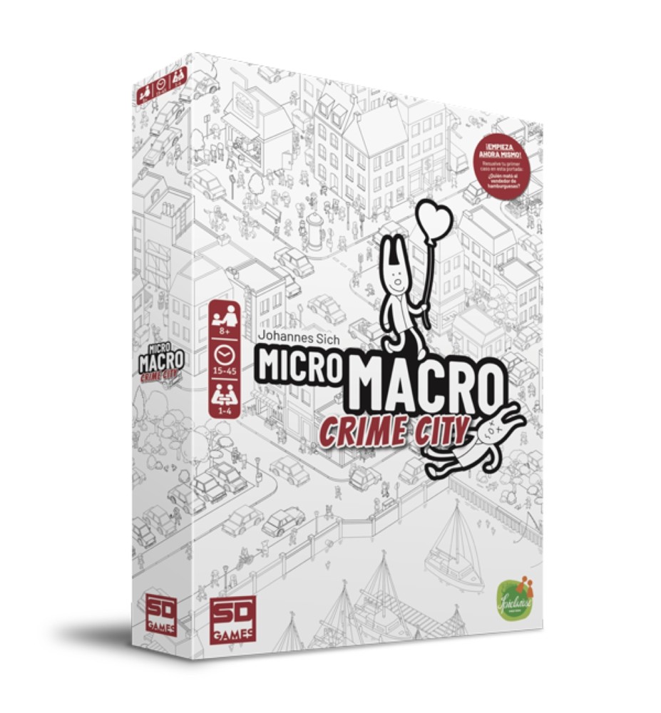 Juego De Mesa Micro Macro (ganador Spiel Des Jahres 2021) Pegi 10