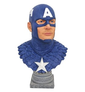 Figura Diamond Collection Marvel Comics Capitan America Legends Collection 1 - 2 Escala