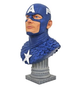 Figura Diamond Collection Marvel Comics Capitan America Legends Collection 1 - 2 Escala