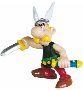 Figura Plastoy Asterix & Obelix Asterix El Galo Con Espada Pvc