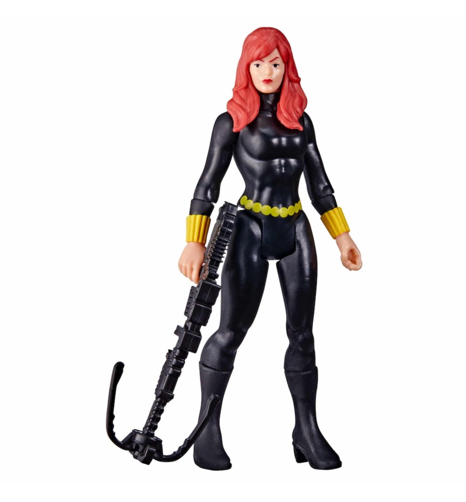 Figura Hasbro Black Widow  9.5 Cm Marvel Legends Retro