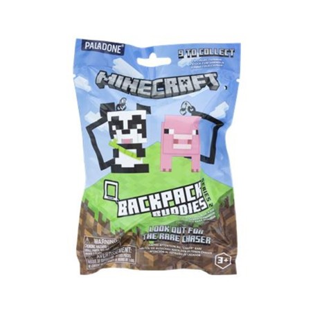 Figura Con Colgante Backpack Budies Paladone Minecraft T2