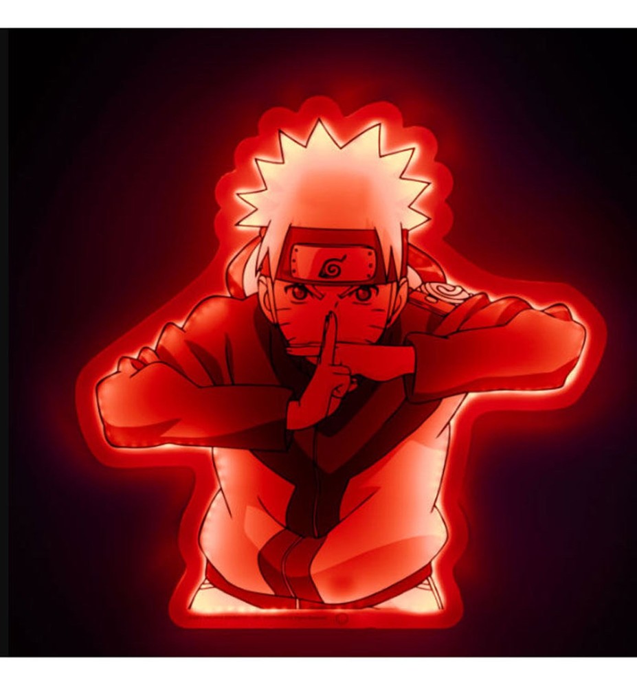 Mural Lámpara Neon Teknofun Madcow Entertainment Naruto Shippuden 40 Cm