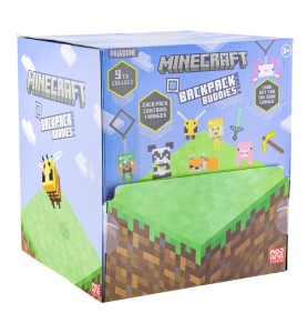 Figura Con Colgante Backpack Budies Paladone Minecraft T2