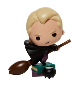 Figura Enesco Harry Potter Draco Malfoy Quidditch Chibi