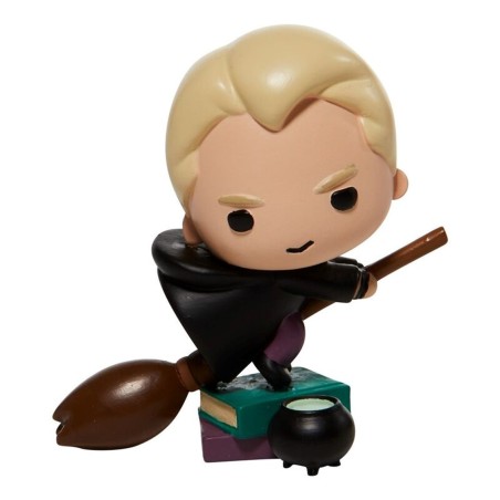 Figura Enesco Harry Potter Draco Malfoy Quidditch Chibi