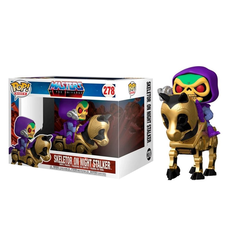 Funko Pop Rides Animacion Masters Of The Universe Skeletor Montado En Night Stalker 56201