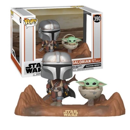 Funko Pop Star Wars The Mandalorian The Mandalorian & Baby Yoda