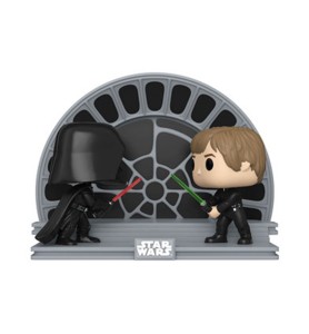 Funko Pop Moment Star Wars Retorno Del Jedi 40 Aniversario Luke Vs Darth Vader 70743