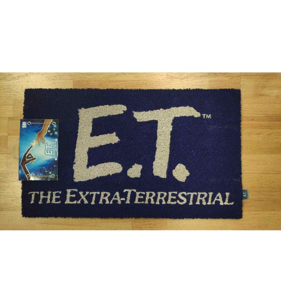 Felpudo 60x40 E.t. Logo E.t. Azul