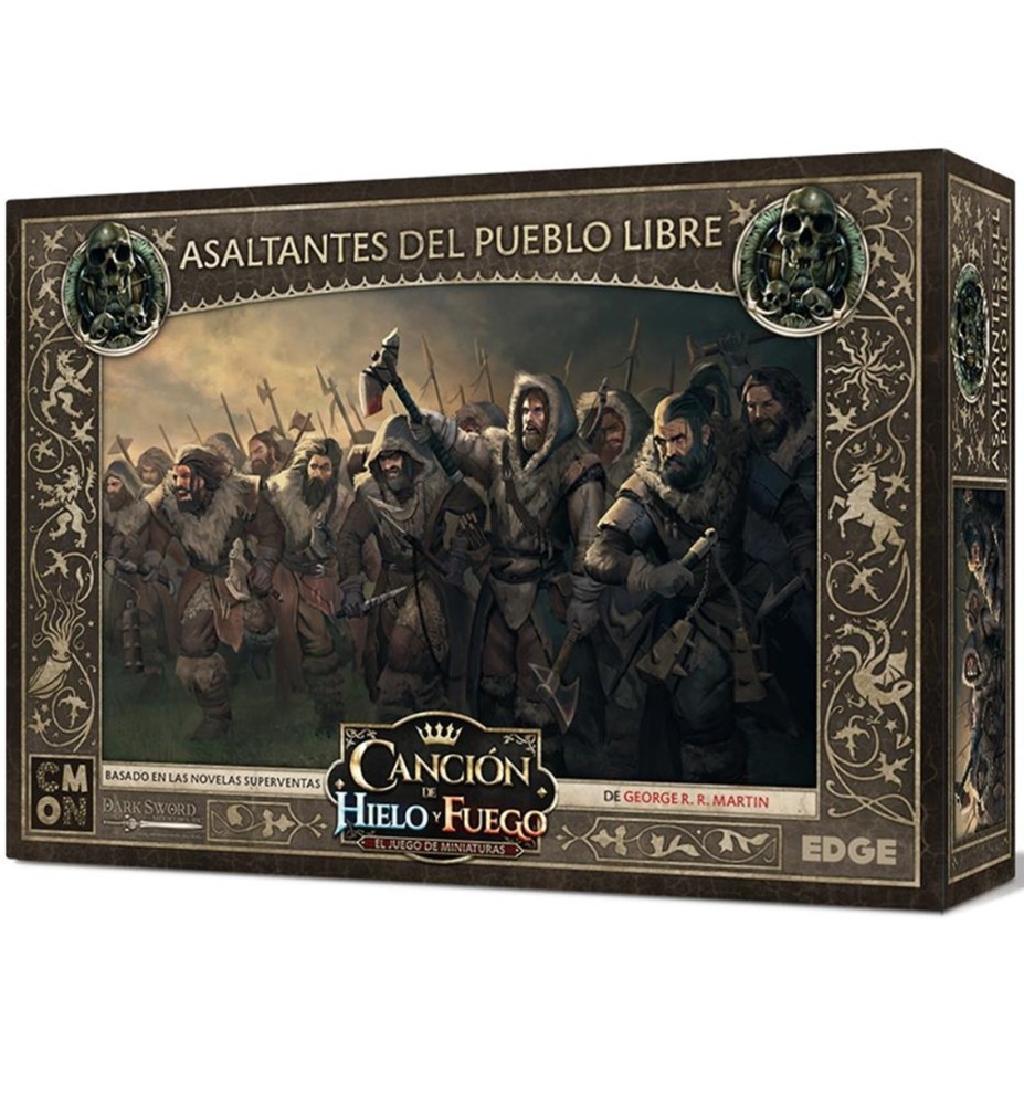 Juego De Mesa Asmodee Cancion De Hielo Y Fuego: Asaltantes Del Pueblo Libre Pegi 14