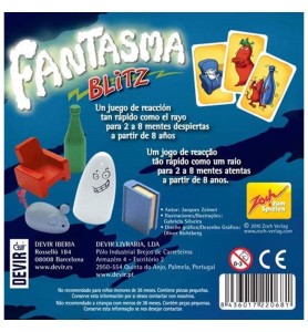 Juego De Mesa Devir Fantasma Blitz Pegi 8