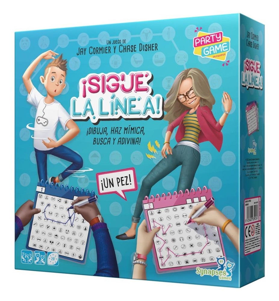 Juego De Mesa ¡sigue La Linea! Pegi 10