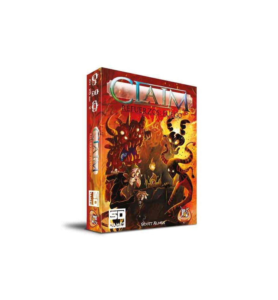 Juego De Mesa Claim Refuerzos: Fuego Pegi 10