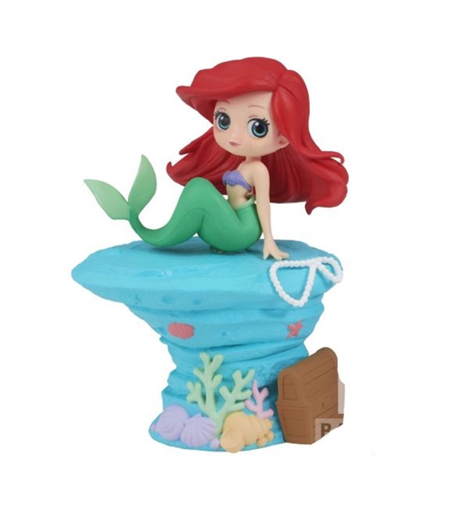 Figura Banpresto Q Posket Disney Stories La Sirenita Ariel Mermaid Style Ver.a 9cm