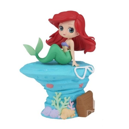 Figura Banpresto Q Posket Disney Stories La Sirenita Ariel Mermaid Style Ver.a 9cm