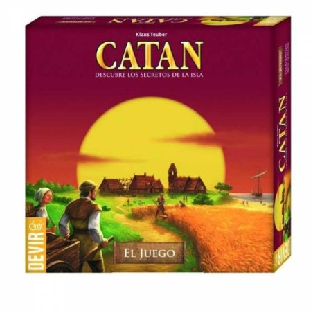 Juego De Mesa Devir Colonos De Catan 4 Jugadores