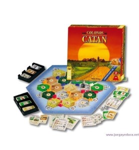 Juego De Mesa Devir Colonos De Catan 4 Jugadores