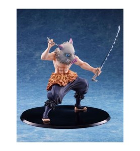 Figura Aniplex Demon Slayer Kimetsu No Yaiba Inosuke Hashibira Con & Sin Mascara De Jabali