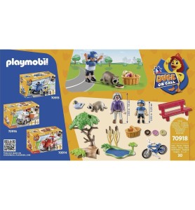 Playmobil Duck On Call Accion Policial ¡atrapa Al Ladron!