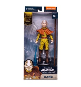 Figura Mcfarlane Toys Avatar La Leyenda De Aang: Aang Estado Avatar