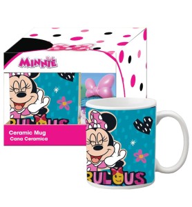 Taza Gb Eye Ceramica Minnie En Caja Regalo