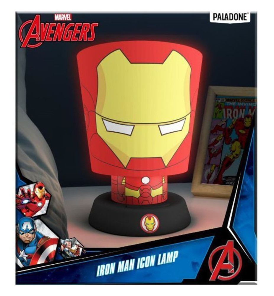 Lámpara Paladone Marvel Avegers Iron Man 28 Cm