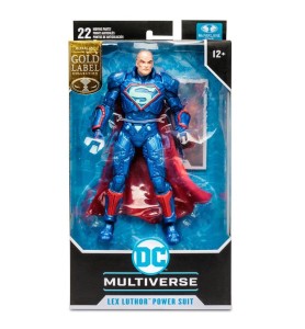 Figura Mcfarlane Multiverso DC Lex Luthor In Power Suit