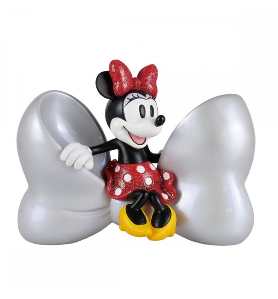 Figura Enesco Disney 100 Aniversario Minnie Con Lazo