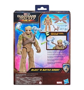 Figura Hasbro Marvel Blast N' Battle Guardianes De La Galaxia Groot