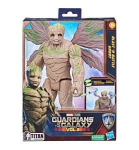 Figura Hasbro Marvel Blast N' Battle Guardianes De La Galaxia Groot