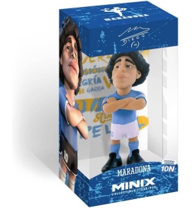 Figura Minix Maradona Sky Blue 12 Cm