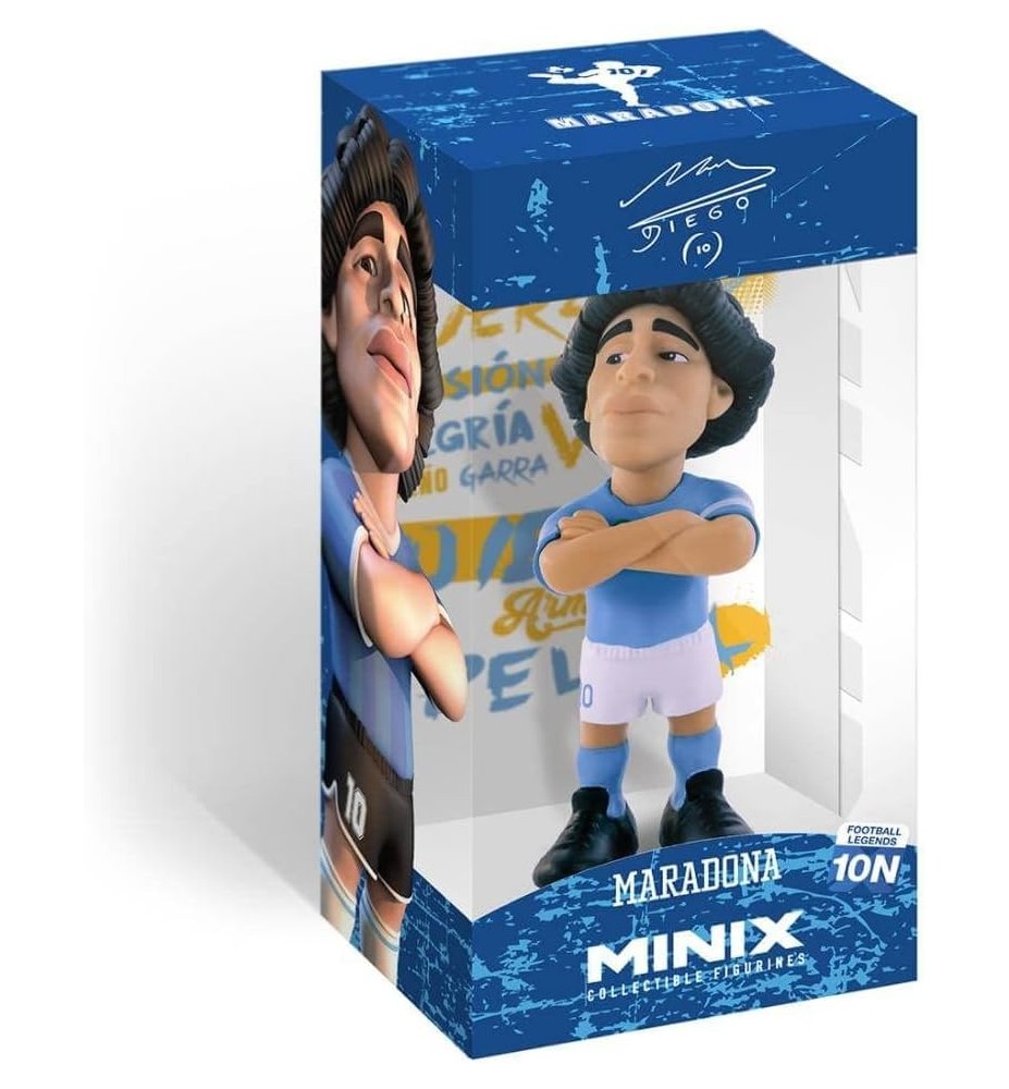 Figura Minix Maradona Sky Blue 12 Cm